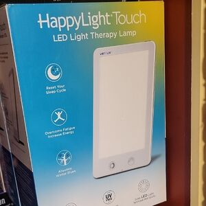 HappyLight Touch LED Light Therapy Lamp - White